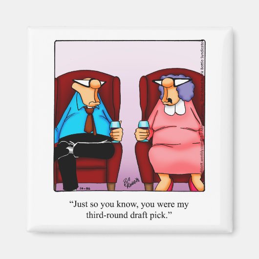 Marriage Humor Magnet (Voorkant)