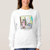 Marriage Humor Sweatshirt voor haar (Voorkant)