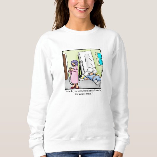 Marriage Humor Sweatshirt voor haar (Voorkant)
