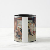 Marriage in Fleet Street, 1898 (olie op canvas) Mok (Midden)