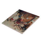 Marriage in Fleet Street, 1898 (olie op canvas) Tegeltje (Zijkant)