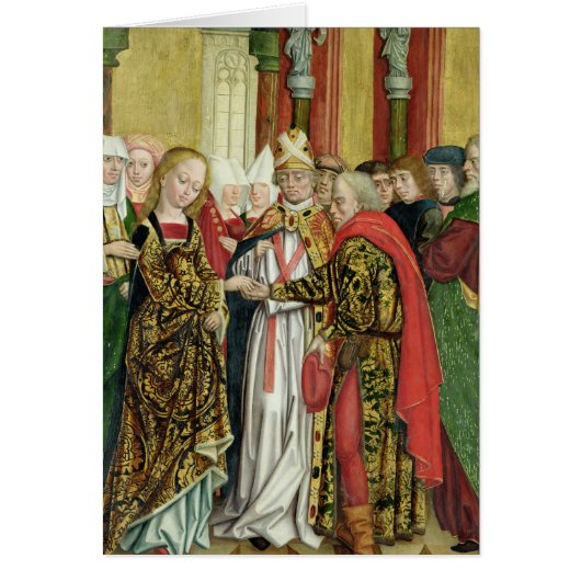 Marriage of the Mgin, from the Dome Altar, 1499 (Voorkant)