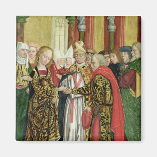 Marriage of the Mgin, from the Dome Altar, 1499 Magneet