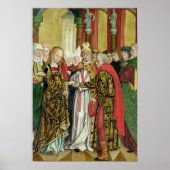 Marriage of the Mgin, from the Dome Altar, 1499 Poster (Voorkant)