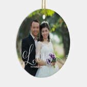 MARRIAGE PRAYER WEDDING PHOTO MARY OVERLAY KERAMISCH ORNAMENT (Rechts)