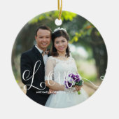 MARRIAGE PRAYER WEDDING PHOTO MARY OVERLAY KERAMISCH ORNAMENT (Voorkant)