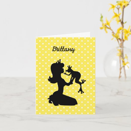 Marriage Proposal Kaart (Gele Bloem)