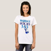 Marriage Rocks 365 T-shirt (Voorkant volledig)