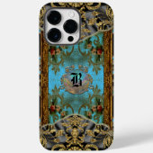 Marrie Chatignon Victoriaans XIV Monogram Case-Mate iPhone Case (Achterkant)