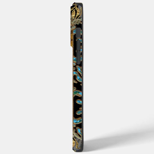 Marrie Chatignon Victoriaans XIV Monogram Case-Mate iPhone Case (Achterkant / Links)