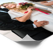 MARRIED 7 Afbeelding Gray en White Photo Collage Poster (Hoek)