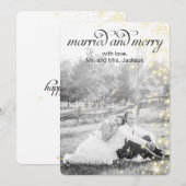 MARRIED EN MERRY Vaste kaart (Voorkant / Achterkant)