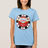 Married in Vegas Poker Chip T-Shirt (Voorkant)