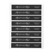 Married & Merry Wraparound adreslabel (Vel)