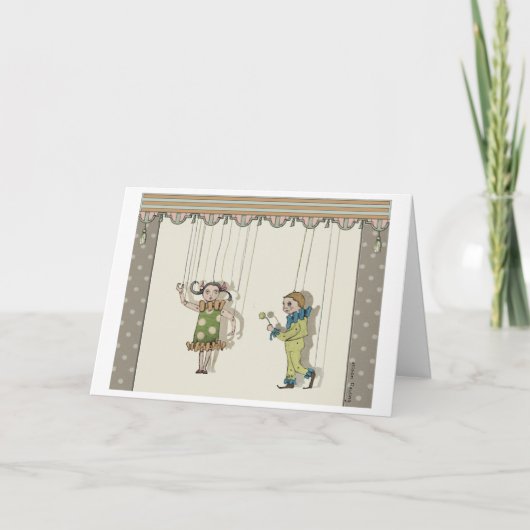 Marrionettes - voor jou kaart (Voorkant)