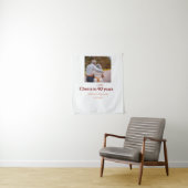 Marron boog juicht 40 jaar huwelijksjubileum  wandkleed (In situ)