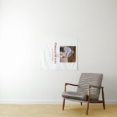 Marron boog juicht 40 jaar huwelijksjubileum  wandkleed (In Situ (horizontaal))