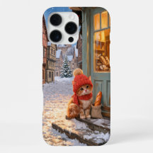 Marron Winter Bakkerij Kitten Phonehoesje