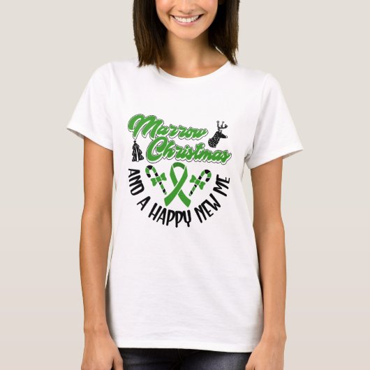 Marrow Christmas And A Happy New Me - Stem Cell Ch T-shirt (Voorkant)