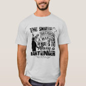 Marry A Bartender T shirt (Voorkant)
