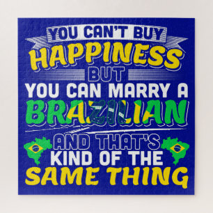 Marry a Brazililian - Brazilië Happiness Legpuzzel