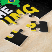 Marry a Brazililian - Brazilië Happiness Legpuzzel (Zijkant)