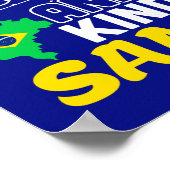 Marry a Brazililian - Cute Brazil Wedding Quote Poster (Hoek)