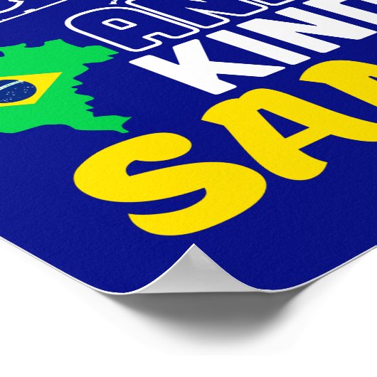 Marry a Brazililian - Cute Brazil Wedding Quote Poster (Hoek)