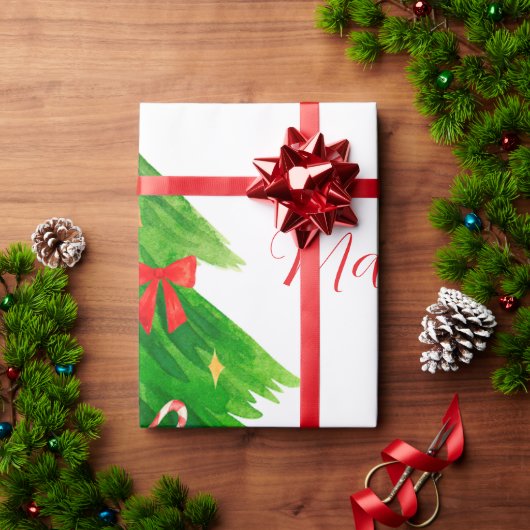 Marry Christmas Cadeaupapier (Feestdagen Geschenken)