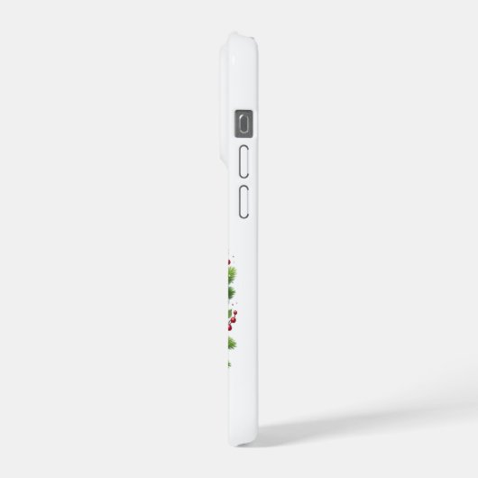 Marry Christmas iPhone 15 Pro Case  iPhone Hoesje (Linkerkant)