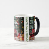 MARRY CHRISTMAS Two-Tone COFFEE MOK (Voorkant rechts)
