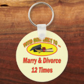 Marry en Divorce Sleutelhanger (Voorkant)