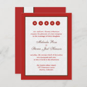 Marry Invitation Uitnodiging Briefkaart (Voorkant / Achterkant)