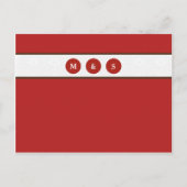 Marry Invitation Uitnodiging Briefkaart (Achterkant)