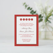 Marry Invitation Uitnodiging Briefkaart (Staand voorkant)