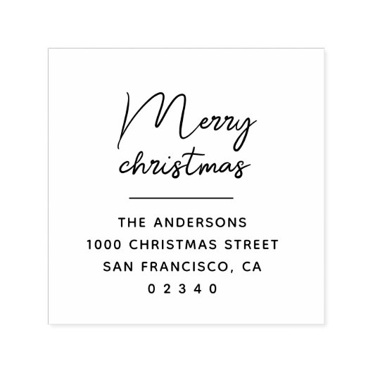 marry kerstcadeau  zelfinktende stempel (Design)