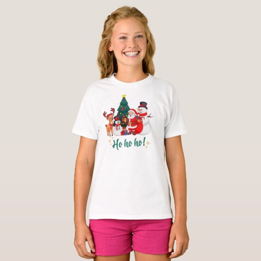 Marry Kerstmas T-shirt (Voorkant volledig)