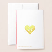 "MARRY MAERRY MERRY" Kerstmis Opslaan Datum foto Folie Kaarten (Met envelop)