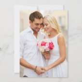 Marry Me Chicken Pasta R Wedding repetitie diner Kaart (Achterkant)