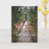 Marry Me Elegant 8 Photo Collage Marriage Voorstel Kaart (Gele Bloem)