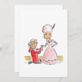 Marry me? kaart (Voorkant / Achterkant)