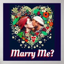 Marry Me | Proposal Poster