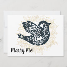 Marry Me proposal Valentijnsdag