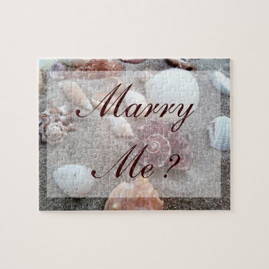 Marry Me Puzzle Legpuzzel (Horizontaal)