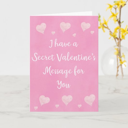 Marry Me Secret Proposal Message Kaart van Valenti (Gele Bloem)