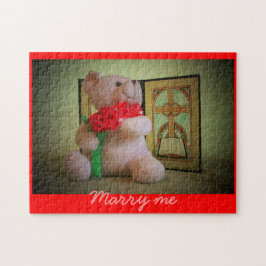 Marry me - Valenpuzzle Legpuzzel