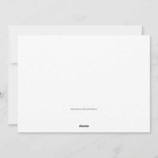 Marry Me Valentijn Feestdagenkaart (Achterkant)