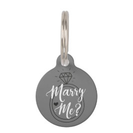 Marry Me Voorstel Huisdierpenning