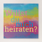 Marry Me Voorstel Legpuzzel (Verticaal)