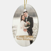 Marry Pas getrouwd Ornament (Links)